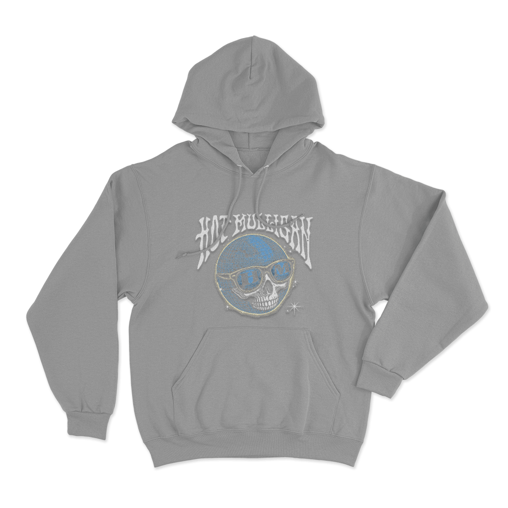 Death Disco Unisex Hoodie Grey Death Disco Unisex Hoodie Grey