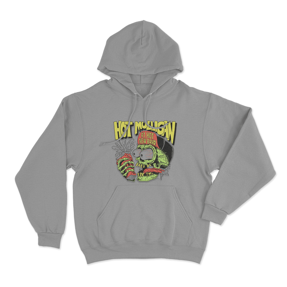 Hot Mulligan #1 Hot New Band Unisex Hoodie Grey Hot Mulligan 1 Hot New Band Unisex Hoodie Grey