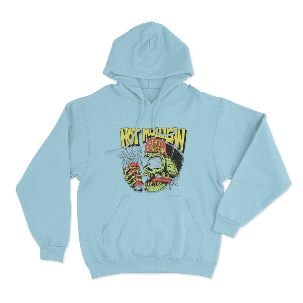 Hot Mulligan #1 Hot New Band Unisex Hoodie Sky Blue Hot Mulligan 1 Hot New Band Unisex Hoodie Sky Blue