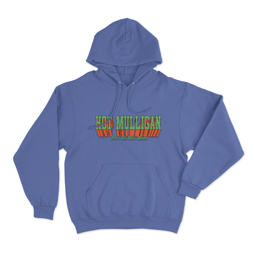 Hot Mulligan Varsity Unisex Hoodie Blue Hot Mulligan Varsity Unisex Hoodie Blue