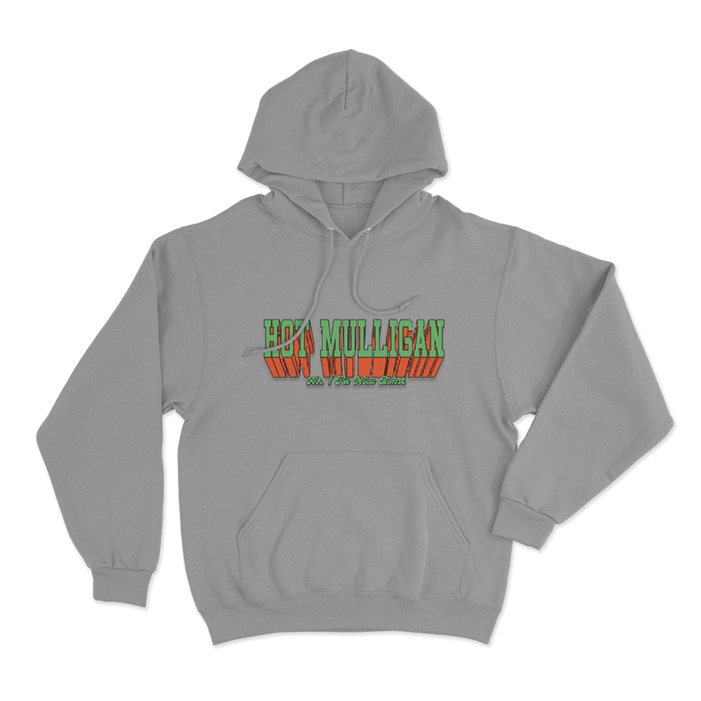 Hot Mulligan Varsity Unisex Hoodie Grey Hot Mulligan Varsity Unisex Hoodie Grey