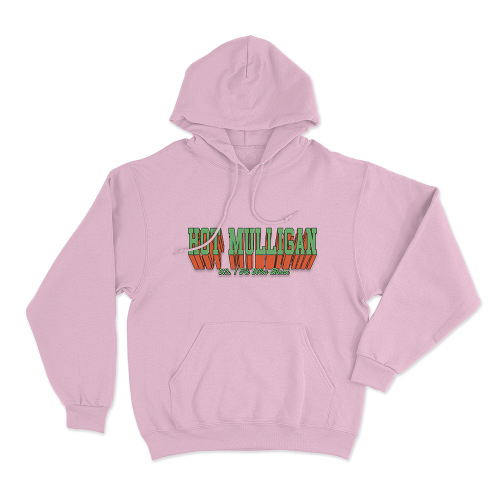 Hot Mulligan Varsity Unisex Hoodie Pink Hot Mulligan Varsity Unisex Hoodie Pink