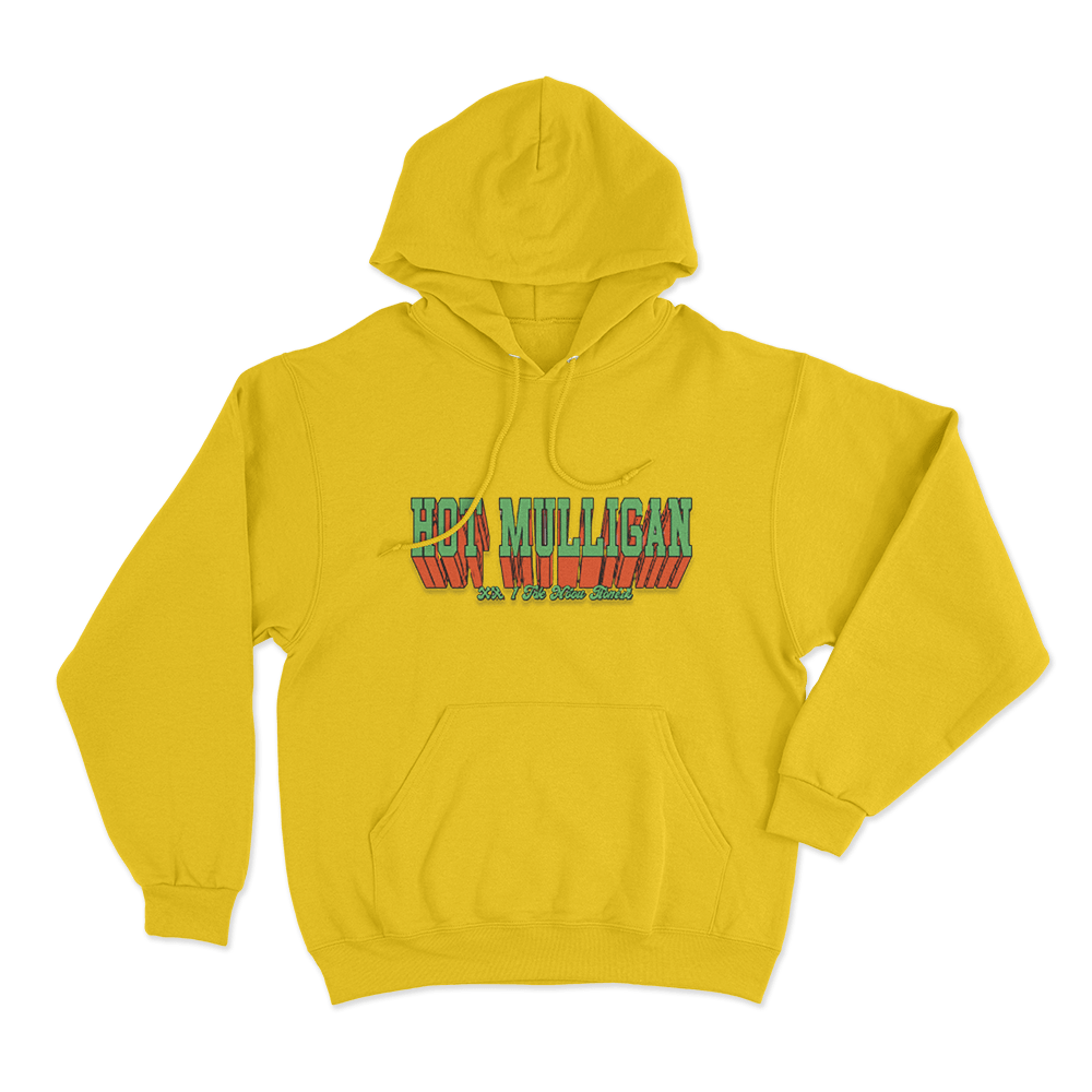 Hot Mulligan Varsity Unisex Hoodie Yellow Hot Mulligan Varsity Unisex Hoodie Yellow