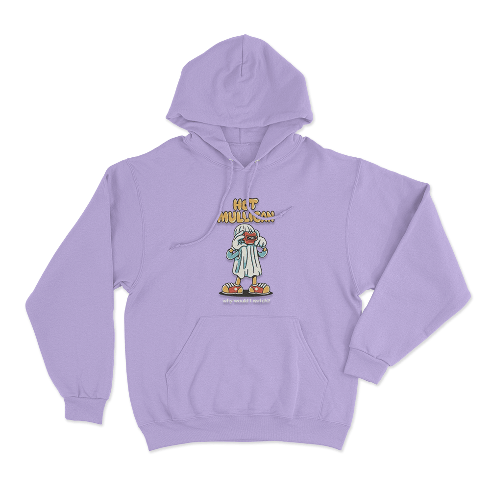 Hot Mulligan Why Would I Watch_ Unisex Hoodie Purple Hot Mulligan Why Would I Watch Unisex Hoodie Purple
