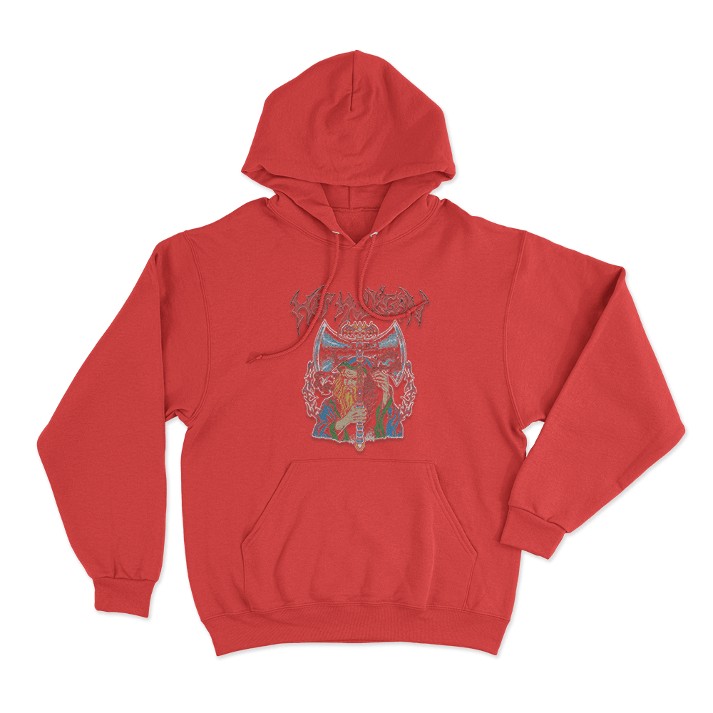 Wizard Unisex Hoodie Red Wizard Unisex Hoodie Red